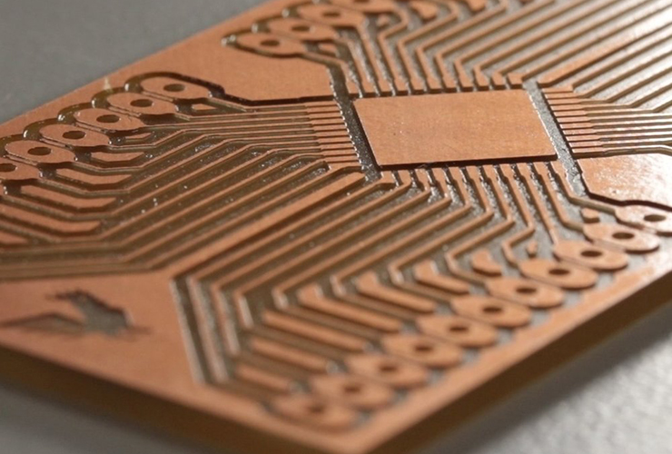 CNC machined Printed Circuit Boards (PCBs)